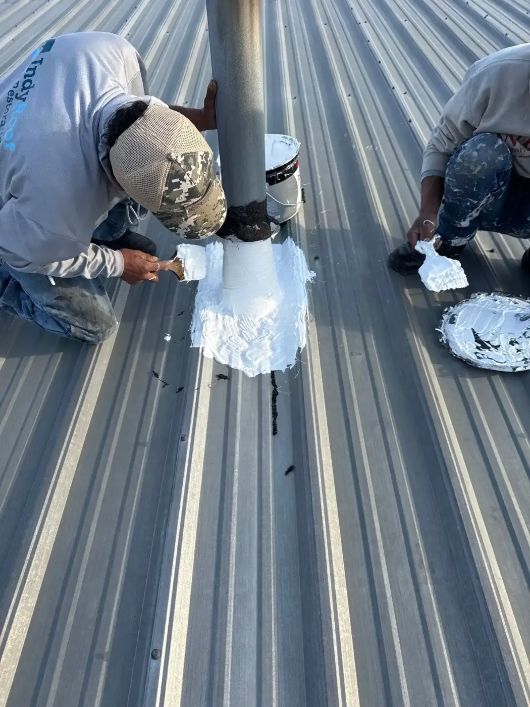 Membrane repair completed in New Palestine